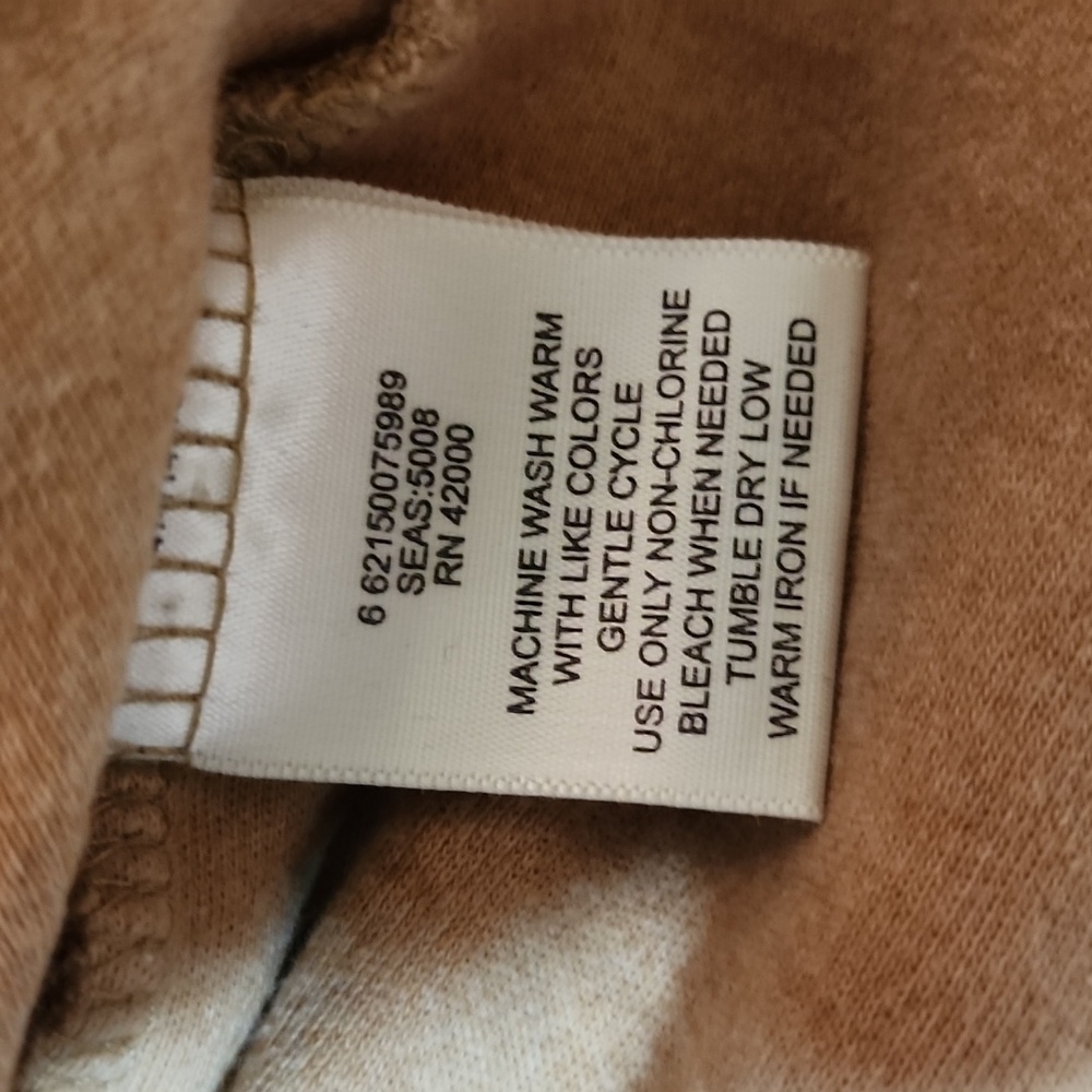 Women's Vintage Basic Editions Camel Turtleneck M - image 3